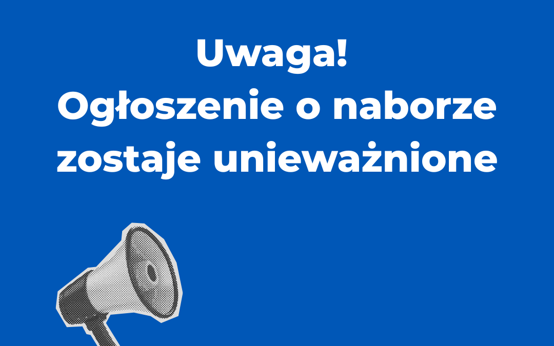 ZAWIADOMIENIE O UNIEWAŻNIENIU (PŁOCK)