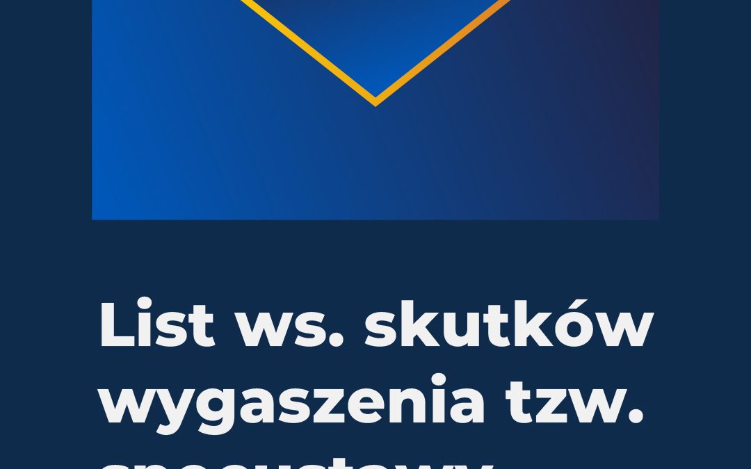 Dołączyliśmy do apelu w sprawie sytuacji uchodźców z Ukrainy